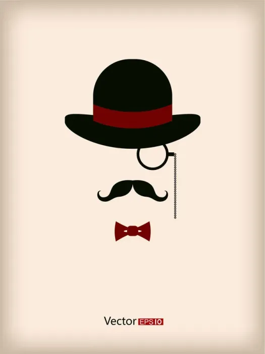 Framed Print : Abstract gentleman Framed Print : Abstract gentleman