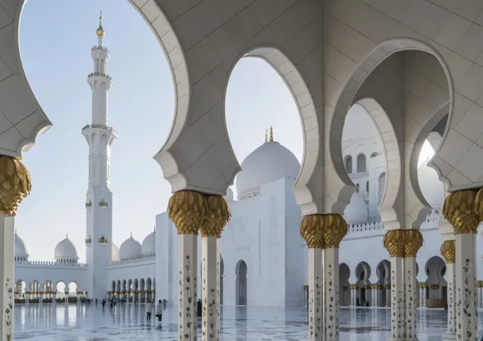 Framed Print : Abu Dhabi, the Sheik Zayed Grand Mosque Framed Print : Abu Dhabi, the Sheik Zayed Grand Mosque