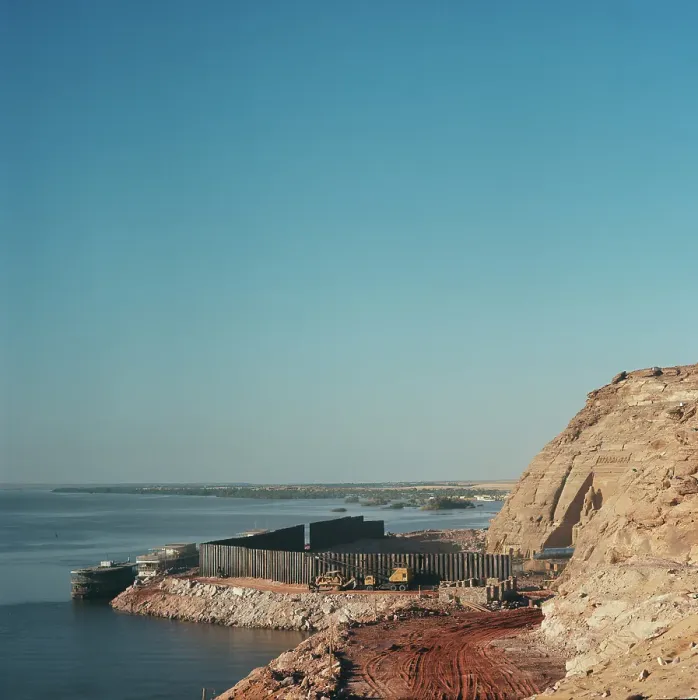 Framed Print : Abu Simbel, Egypt