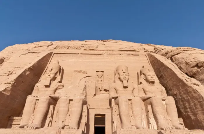 Framed Print : Abu Simbel Facade Framed Print : Abu Simbel Facade