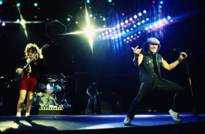 Framed Print : AC / DC At The Forum