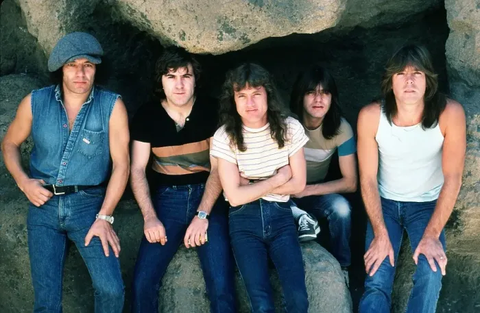 Framed Print : AC / DC Photo Shoot
