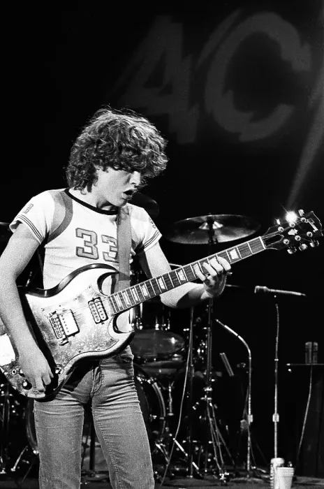 Framed Print : AC / DC Rehearses For Gig Framed Print : AC / DC Rehearses For Gig