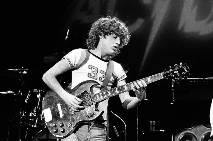 Framed Print : AC / DC Rehearses For Gig Framed Print : AC / DC Rehearses For Gig