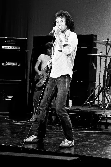 Framed Print : AC / DC Rehearses For Gig Framed Print : AC / DC Rehearses For Gig