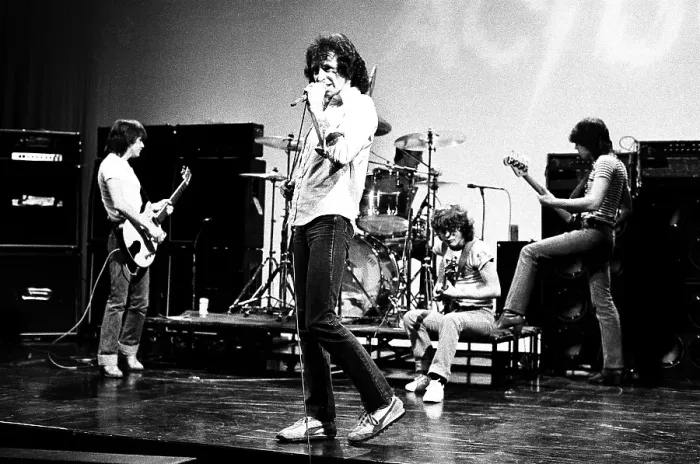 Framed Print : AC / DC Rehearses For Gig Framed Print : AC / DC Rehearses For Gig