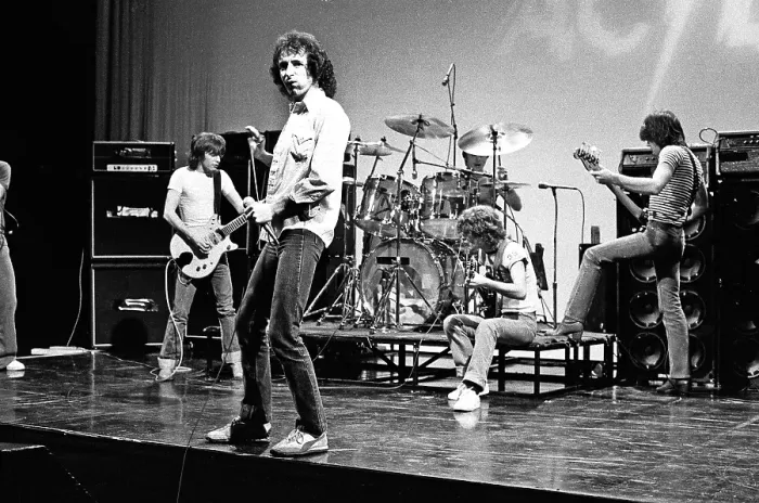 Framed Print : AC / DC Rehearses For Gig Framed Print : AC / DC Rehearses For Gig