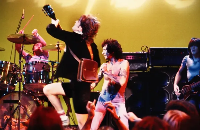 Framed Print : AC / DC Rocks The House Framed Print : AC / DC Rocks The House