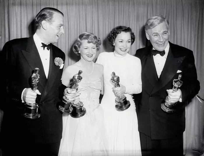 Framed Print : Academy Award Winners at 1949 Oscars Framed Print : Academy Award Winners at 1949 Oscars