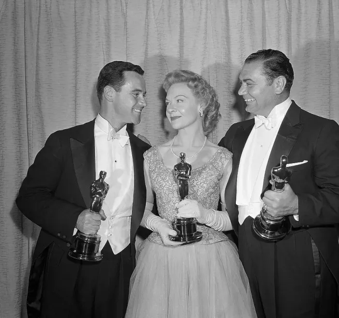 Framed Print : Academy Award Winners with Their Oscars