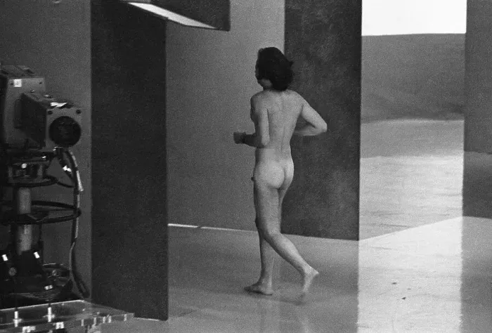 Framed Print : Academy Awards Streaker