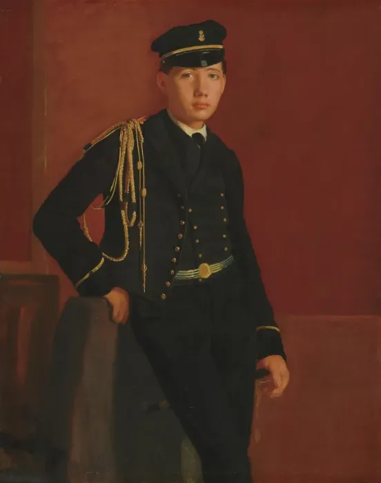 Framed Print : Achille De Gas In The Uniform Of A Cadet Framed Print : Achille De Gas In The Uniform Of A Cadet