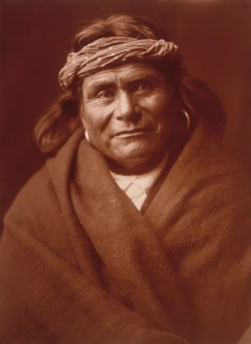 Framed Print : Acoma Man By Edward S. Curtis Framed Print : Acoma Man By Edward S. Curtis