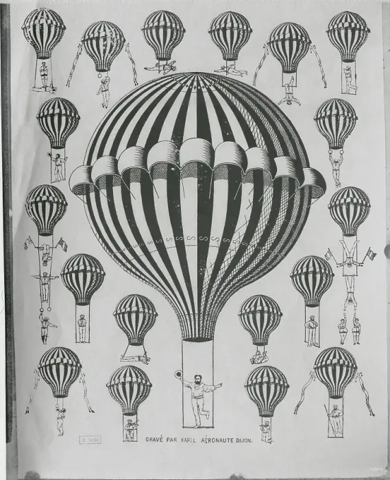 Framed Print : Acrobats Performing Tricks with Balloon Framed Print : Acrobats Performing Tricks with Balloon