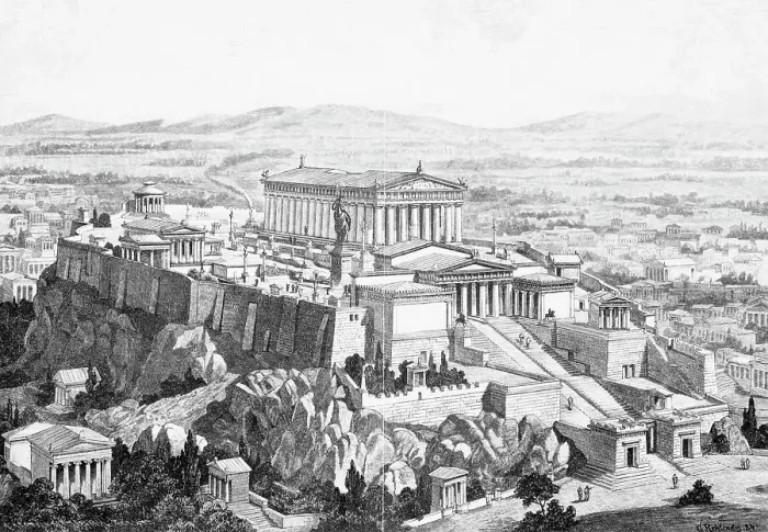 Framed Print : The Acropolis Framed Print : The Acropolis