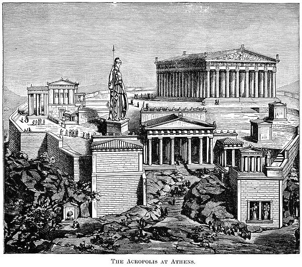 The Acropolis Of Athens, Greece