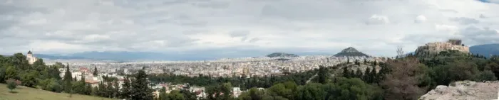 Framed Print : Acropolis and Athens panorama Framed Print : Acropolis and Athens panorama