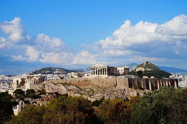 Acropolis, Pantheon, Overview, Athens, Greece