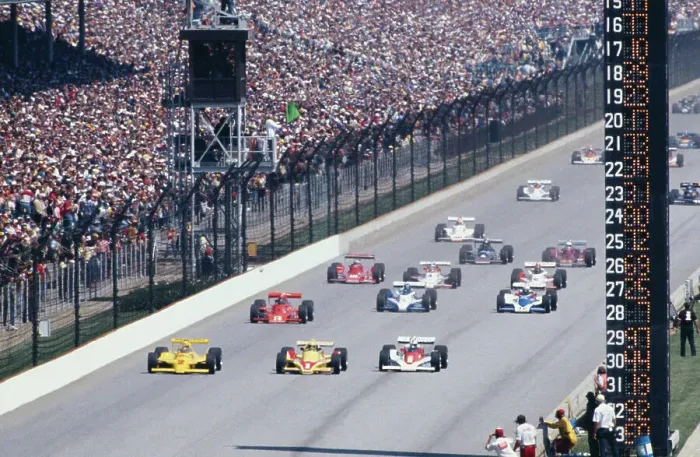 Framed Print : Action During Indianapolis 500 Framed Print : Action During Indianapolis 500