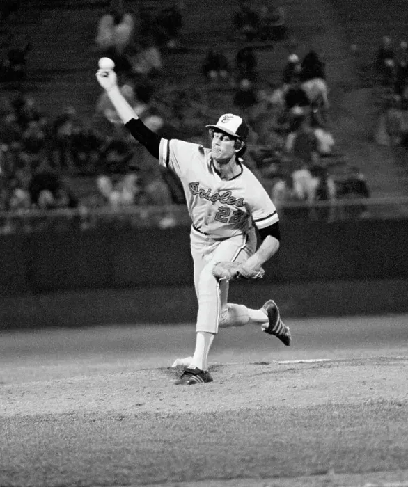 Framed Print : Action Photo Of Pitcher Jim Palmer Framed Print : Action Photo Of Pitcher Jim Palmer