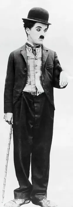 Framed Print : Actor Charlie Chaplin in Costume Framed Print : Actor Charlie Chaplin in Costume