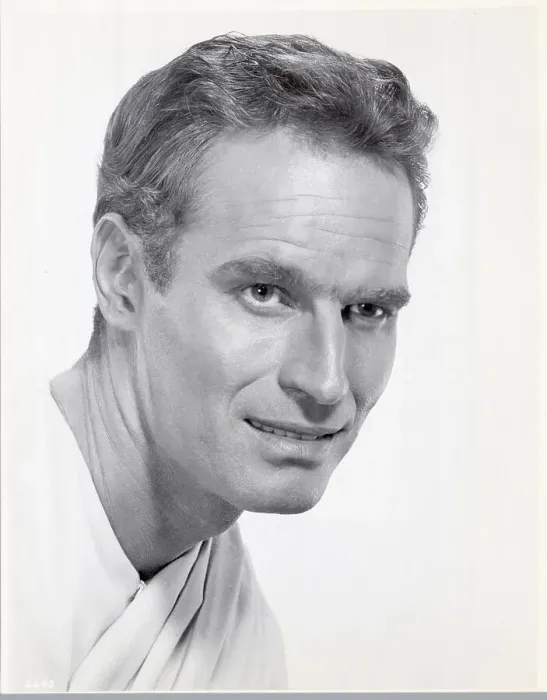 Framed Print : Actor Charlton Heston In A Toga Framed Print : Actor Charlton Heston In A Toga