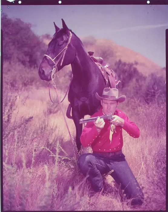 Framed Print : Actor Chuck Connors in Rifleman Outdoor Scene Framed Print : Actor Chuck Connors in Rifleman Outdoor Scene