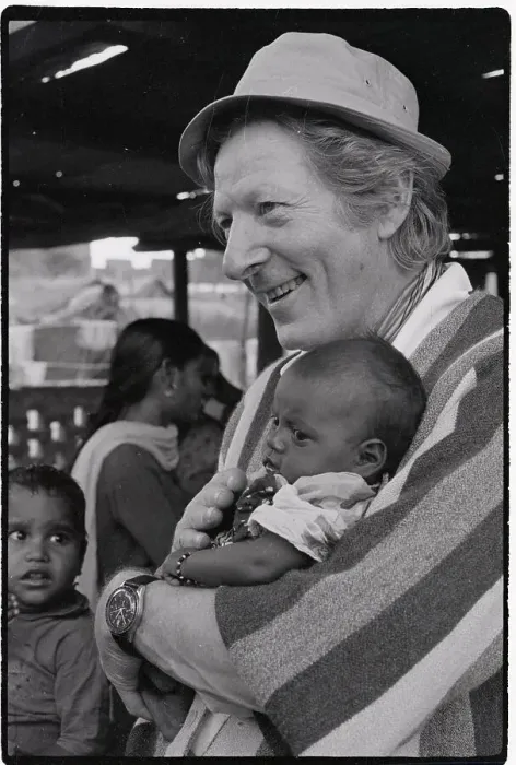 Framed Print : Actor Danny Kaye Holds An Indian Child Framed Print : Actor Danny Kaye Holds An Indian Child