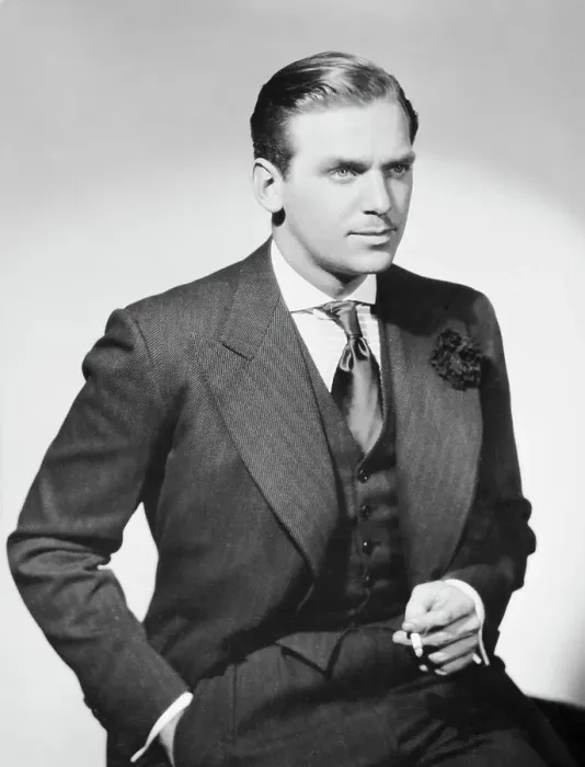 Framed Print : Actor Douglas Fairbanks Jr. with Cigarette Framed Print : Actor Douglas Fairbanks Jr. with Cigarette