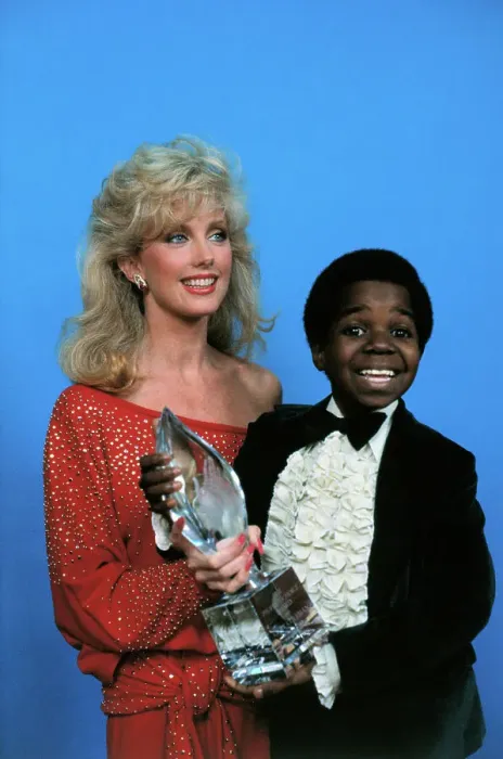 Framed Print : Actor Gary Coleman Posing with Award Framed Print : Actor Gary Coleman Posing with Award