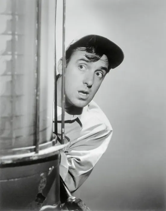 Framed Print : Actor Jim Nabors Peeping At Gas Station Framed Print : Actor Jim Nabors Peeping At Gas Station