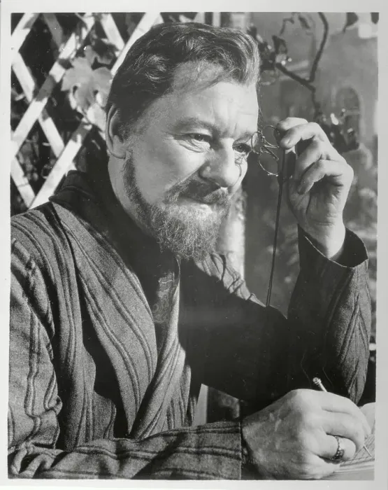 Framed Print : Actor John Gielgud Portraying Anton Chekhov Framed Print : Actor John Gielgud Portraying Anton Chekhov