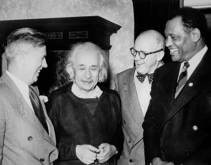 Framed Print : Actor Paul Robeson with Albert Einstein Framed Print : Actor Paul Robeson with Albert Einstein