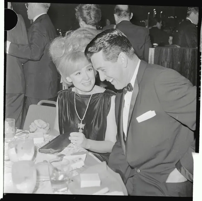 Framed Print : Actor Rock Hudson and Actress Edie Adams Framed Print : Actor Rock Hudson and Actress Edie Adams