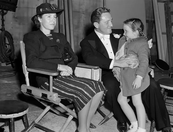 Framed Print : Actor Spencer Tracy Sitting with His Family Framed Print : Actor Spencer Tracy Sitting with His Family
