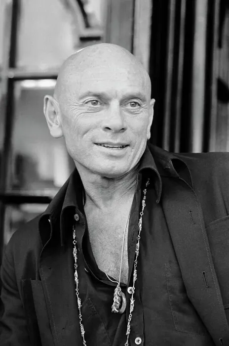 Framed Print : Actor Yul Brynner Seen Onstage
