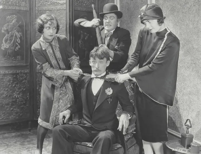 Framed Print : Actors in Humorous scene from Pretty Baby Framed Print : Actors in Humorous scene from Pretty Baby