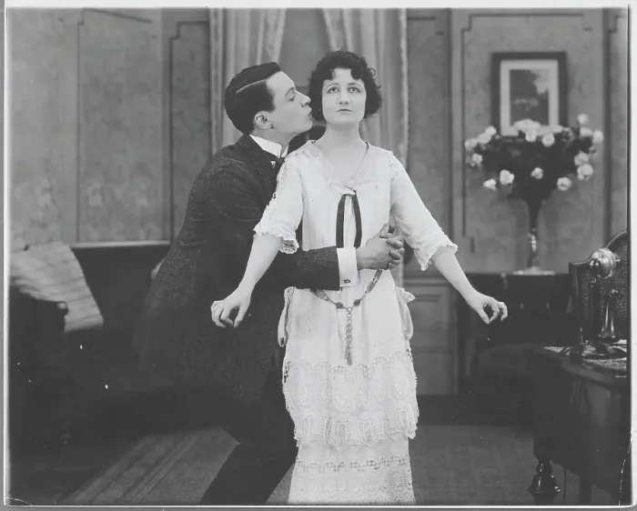 Framed Print : Actors in Parlor Scene from A Corner in Smiths Framed Print : Actors in Parlor Scene from A Corner in Smiths