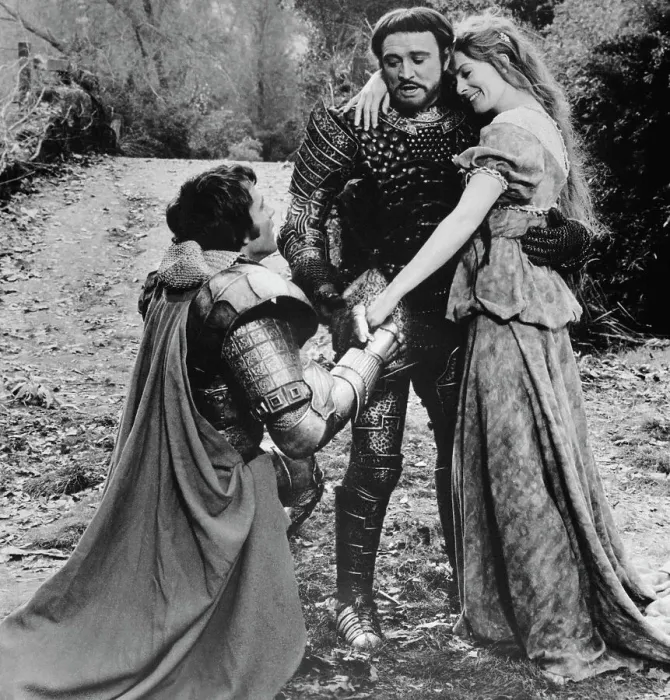 Framed Print : Actors Richard Harris and Vanessa Redgrave Starring in Camelot Framed Print : Actors Richard Harris and Vanessa Redgrave Starring in Camelot