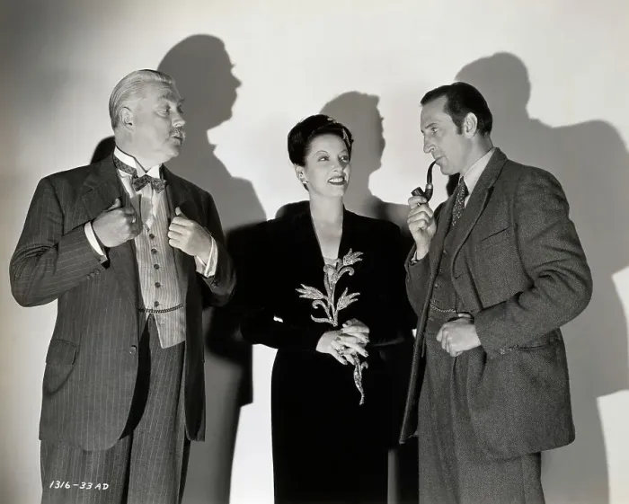 Framed Print : Actors From Sherlock Holmes Movie Posing Framed Print : Actors From Sherlock Holmes Movie Posing