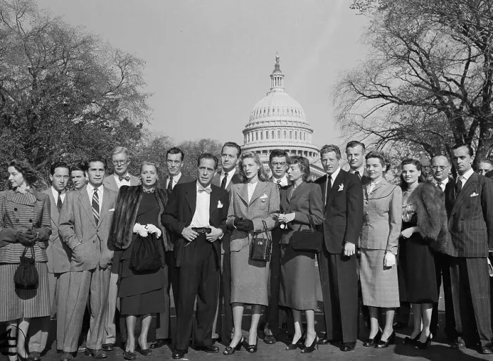 Framed Print : Actors Standing in Front of Capitol Framed Print : Actors Standing in Front of Capitol