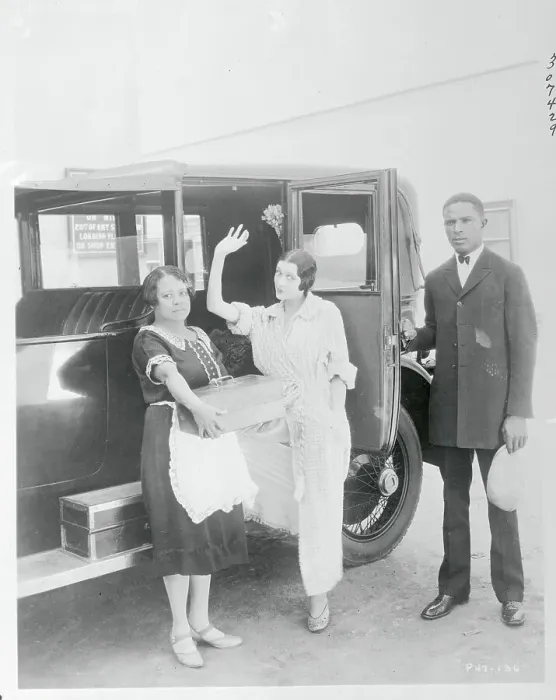 Framed Print : Actress Barbara La Marr Waving Near Car Framed Print : Actress Barbara La Marr Waving Near Car