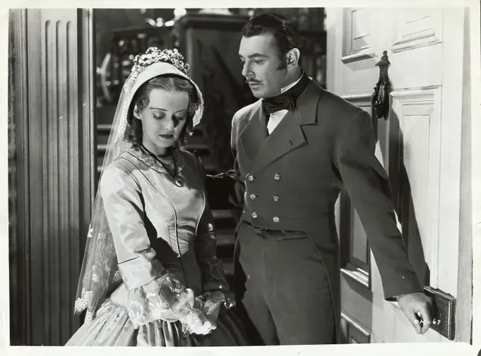Framed Print : Actress Bette Davis With George Brent in The Old Maid Framed Print : Actress Bette Davis With George Brent in The Old Maid