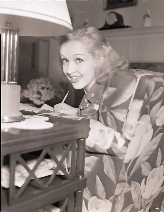 Framed Print : Actress Betty Grable Seated in Chair Framed Print : Actress Betty Grable Seated in Chair