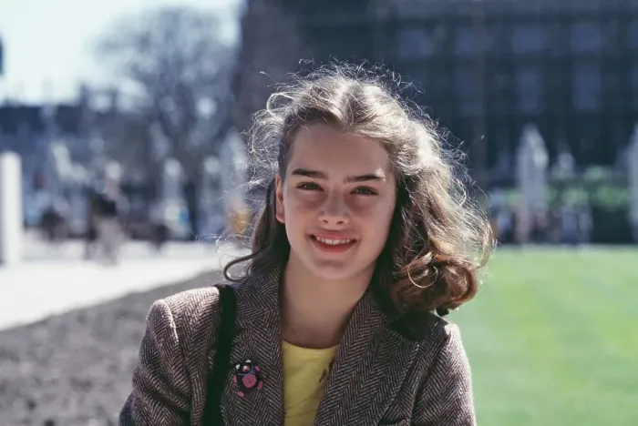 Framed Print : Actress Brooke Shields Framed Print : Actress Brooke Shields