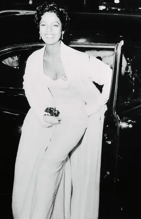 Framed Print : Actress Dorothy Dandridge Exiting Car at Movie Premiere Event Framed Print : Actress Dorothy Dandridge Exiting Car at Movie Premiere Event