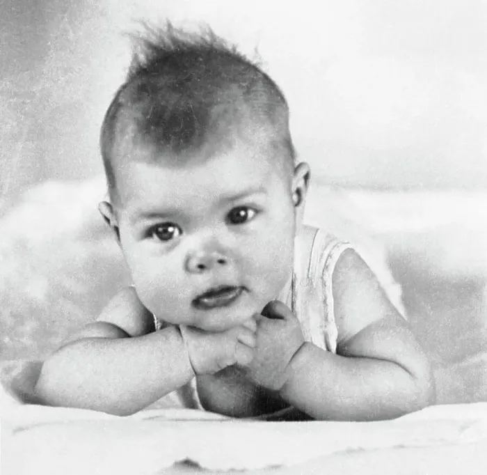 Framed Print : Actress Grace Kelly at Six Months Old Framed Print : Actress Grace Kelly at Six Months Old