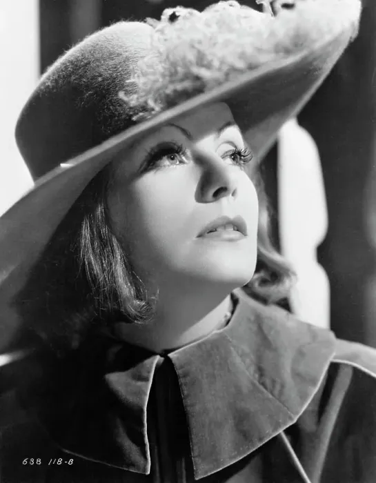 Framed Print : Actress Greta Garbo Posing in Hat Framed Print : Actress Greta Garbo Posing in Hat