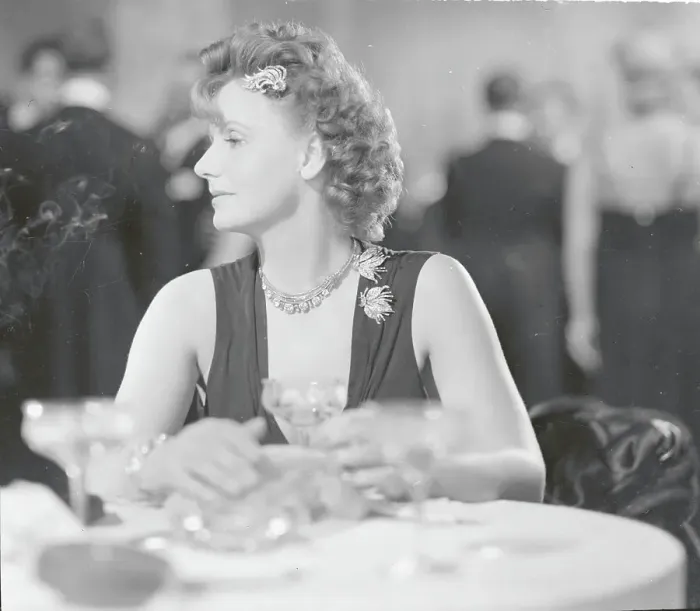 Framed Print : Actress Greta Garbo at Table Framed Print : Actress Greta Garbo at Table