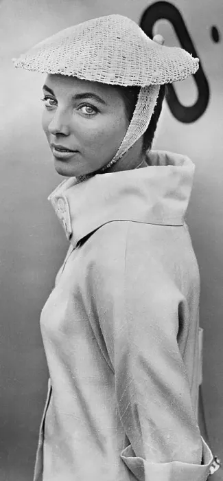 Framed Print : Actress Joan Collins Wearing a Hat Framed Print : Actress Joan Collins Wearing a Hat